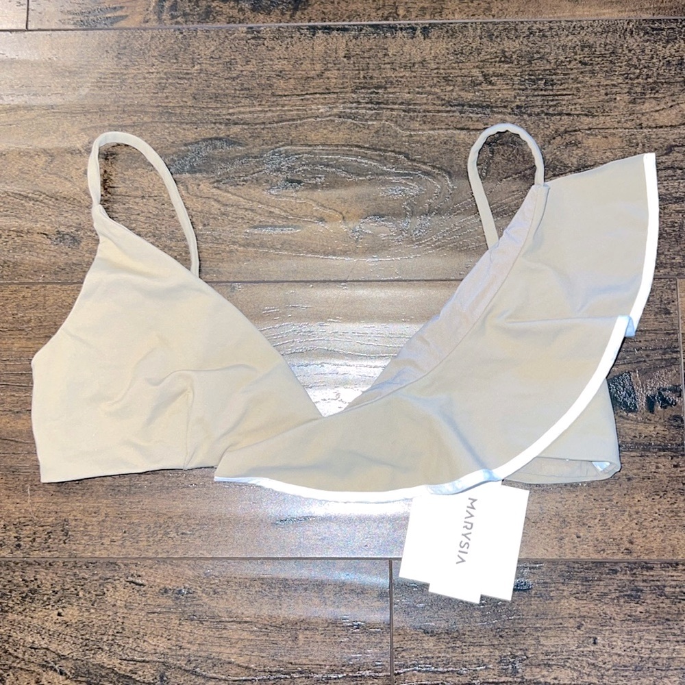 NEW Marysia Swim Newport Bikini Top
